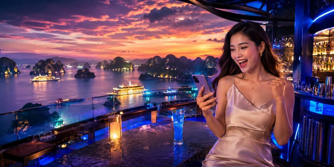 Thành viên trải nghiệm casino di động tại Vịnh Hạ Long Việt Nam