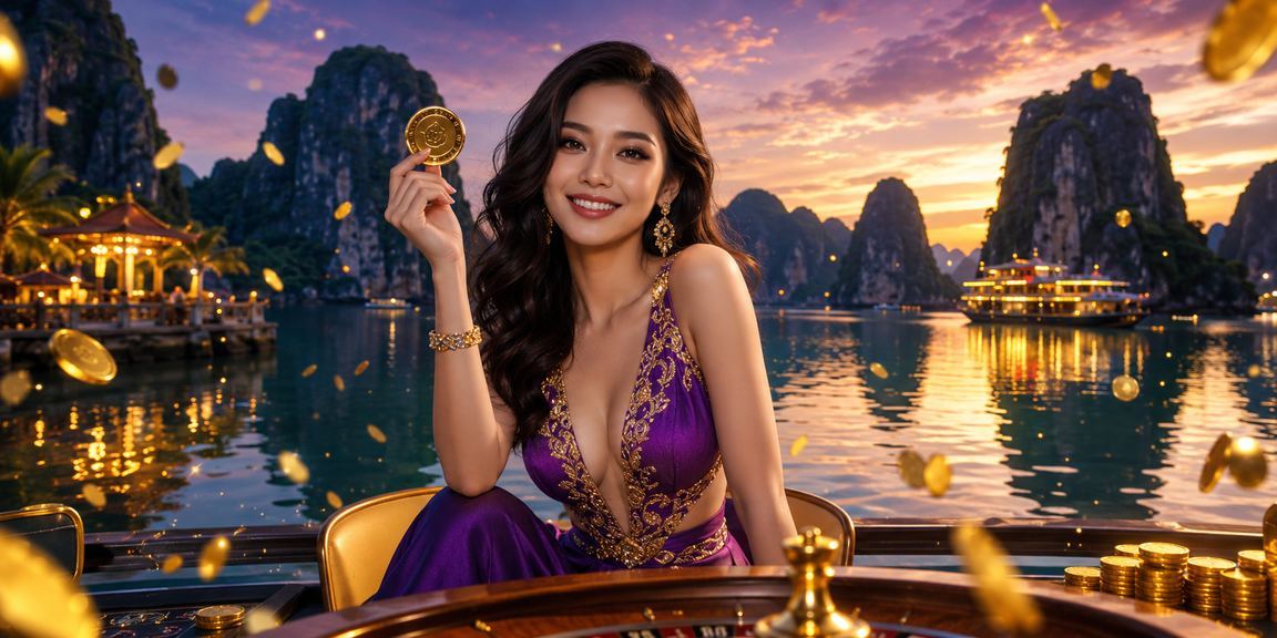 Không gian trải nghiệm xổ số tại vịnh Hạ Long qua 7042