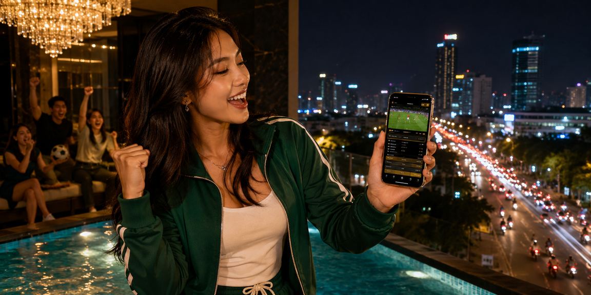 Người dùng Việt Nam đăng nhập ứng dụng casino trên điện thoại